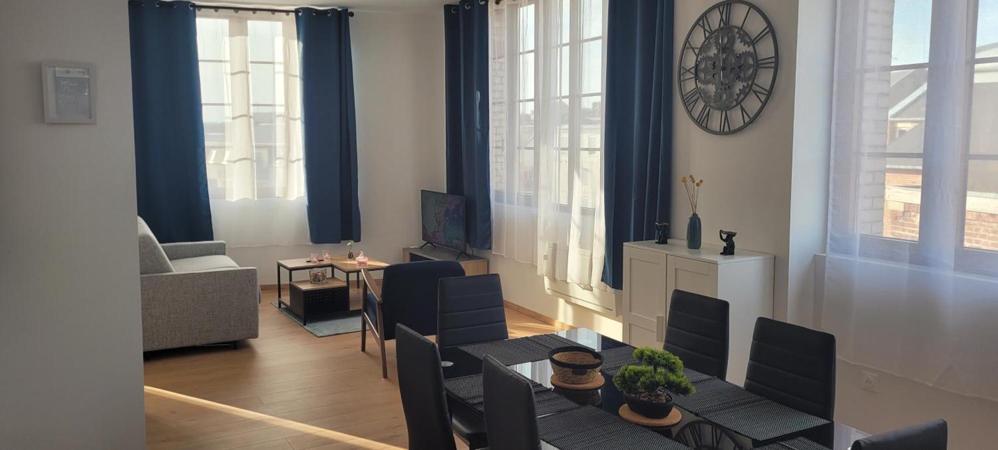 Ferienwohnung T2 Neuf Hypercentre 5 Couchages Saint-Quentin  Exterior foto