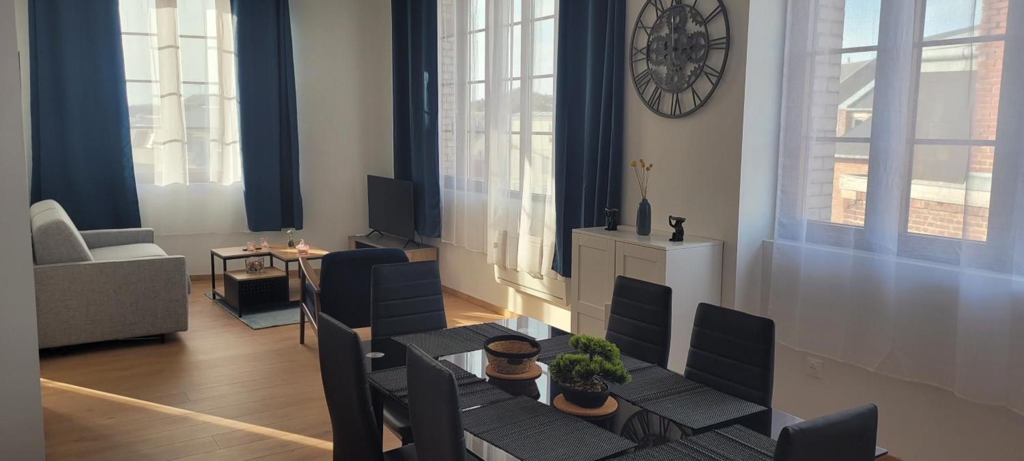 Ferienwohnung T2 Neuf Hypercentre 5 Couchages Saint-Quentin  Exterior foto